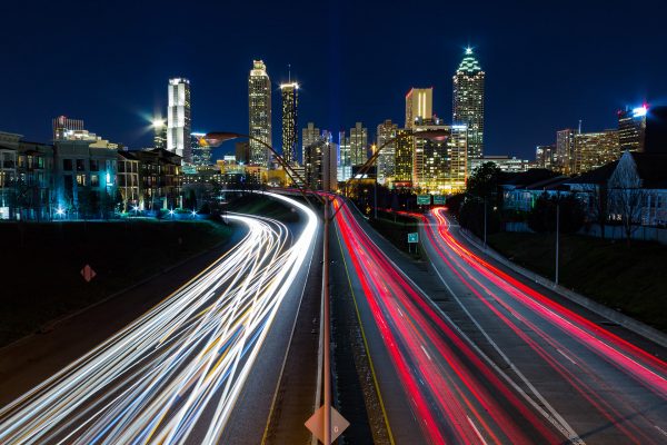 City Light with Long Exposure Photography