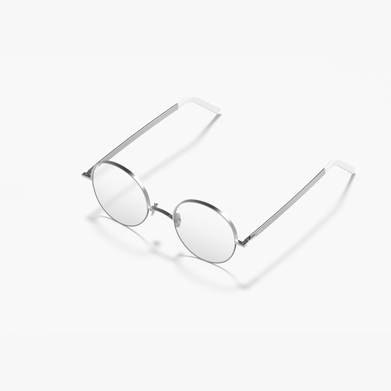 Minimal Silver Glasses - PenNews